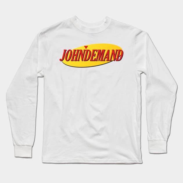 JohnDemandFeld Long Sleeve T-Shirt by JohnMiniaci